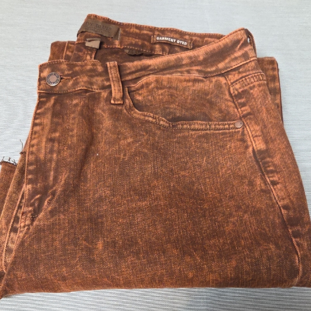 Judy Blue Sz 18W Raw Hem Wide Leg Jeans